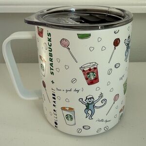Starbucks x Roller Rabbit Insulated Mug NEW